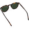 image:imageWMP Eyewear  Mens Modern Geometric P3 Round Retro Polarized Sunglasses Lightweight Acetate Frame Premium UV ProtectionBrown Tortoise  Smoke Green Lens