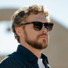 image:imageWMP Eyewear  Mens Polarized Square Sunglasses Thick Acetate Frame Modern Style UV400 ProtectionBurnt Cedar Brown  Brown Gradient Lens