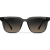 image:imageWMP Eyewear  Mens Polarized Sunglasses Bold Modern Square Design Acetate Frame UV ProtectionSmoke Grey  Grey Brown Gradient Lens