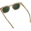 image:imageWMP Eyewear  Mens Retro Keyhole Polarized Square Sunglasses Premium Acetate Frame with Modern Classic DesignCrystal Champagne  Smoke Green Lens