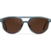 image:imageWMP Eyewear  Unisex Polarized Aviator Sunglasses Modern Double Bridge AntiReflective Lenses Lightweight Acetate FrameCrystal Chambray Fade Frame  Brown Lens