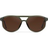 image:imageWMP Eyewear  Unisex Polarized Aviator Sunglasses Modern Double Bridge AntiReflective Lenses Lightweight Acetate FrameTortoise Sage Frame  Brown Lens