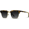image:imageWearMe Pro  Modern SemiRimless Rectangular Polarized Trendy Sunglasses for Men and WomenBlaze Tortoise  Gradient Black Lens