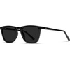 image:imageWearMe Pro  Polarized Lens Square Modern Sunglasses for MenBlack FrameBlack Lens