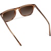 image:imageWearMe Pro  Polarized Lens Square Modern Sunglasses for MenBrown FrameBrown Lens