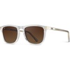image:imageWearMe Pro  Polarized Lens Square Modern Sunglasses for MenClear  Brown Gold Gradient Lens