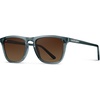 image:imageWearMe Pro  Polarized Lens Square Modern Sunglasses for MenCrystal Stone Blue  Brown Gradient Lens