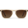 image:imageWearMe Pro  Polarized Lens Square Modern Sunglasses for MenSand Brown  Brown Gold Gradient Lens