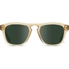 image:imageWearMe Pro  Polarized Retro Large Rectangular Mens SunglassesCrystal Yellow Frame  Smoke Green Lens