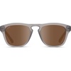 image:imageWearMe Pro  Polarized Retro Large Rectangular Mens SunglassesGrey Moon Frame  Brown Lens
