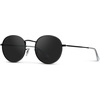 image:imageWearMe Pro  Reflective Lens Round Trendy SunglassesBlack