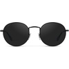 image:imageWearMe Pro  Reflective Lens Round Trendy SunglassesBlack