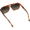 image:imageWearMe Pro  Womens Polarized Aviator Sunglasses Acetate Frame amp Trendy Sleek Double BridgeSaddlewood Tortoise  Grey Brown Gradient Lens