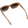 image:imageWearMe Pro  Womens Polarized Sunglasses Narrow Fashion CatEye Acetate Frame Oval Lenses HandPolishedToffee Brown  Oak Brown Gradient Lens