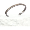 image:imageWearMe Pro Mens 3mm Cuff Bracelet with Rope Insert  Adjustable Size