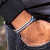 image:imageWearMe Pro Mens 4mm Rope Cord Bracelet Pull Closure  Adjustable Size