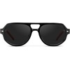 image:imageWearMe Pro Mens Polarized Aviator Sport Sunglasses  Lightweight NoSlip Fit for Pickleball amp Tennis  AntiGlare LensesBlack  Black Lens