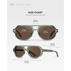 image:imageWearMe Pro Mens Polarized Aviator Sport Sunglasses  Lightweight NoSlip Fit for Pickleball amp Tennis  AntiGlare LensesSage Green  Brown Lens