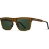image:imageWearMe Pro Mens Polarized Square Sunglasses  Oversized Sport Style for Tennis amp Pickleball  AntiGlare Lens NoSlip GripDune Brown  Smoke Green Lens