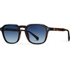 image:imageWearMe Pro Mens Polarized Square Sunglasses  Wide Fit Retro Style UV400 Lightweight Frame for Driving amp Daily WearBrown Tortoise  Gradient Blue Lens