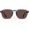 image:imageWearMe Pro Mens Polarized Square Sunglasses  Wide Fit Retro Style UV400 Lightweight Frame for Driving amp Daily WearCrystal Stone Blue  Brown Lens