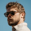 image:imageWearMe Pro Mens Polarized Square Sunglasses  Wide Fit Retro Style UV400 Lightweight Frame for Driving amp Daily WearCrystal Verde  Dark Brown Lens