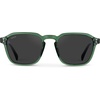 image:imageWearMe Pro Mens Polarized Square Sunglasses  Wide Fit Retro Style UV400 Lightweight Frame for Driving amp Daily WearEmerald Green  Black Lens