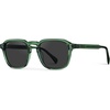 image:imageWearMe Pro Mens Polarized Square Sunglasses  Wide Fit Retro Style UV400 Lightweight Frame for Driving amp Daily WearEmerald Green  Black Lens