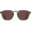 image:imageWearMe Pro Mens Polarized Square Sunglasses  Wide Fit Retro Style UV400 Lightweight Frame for Driving amp Daily WearMoonrock Grey  Brown Lens