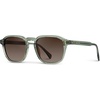 image:imageWearMe Pro Mens Polarized Square Sunglasses  Wide Fit Retro Style UV400 Lightweight Frame for Driving amp Daily WearSage Green  Brown Gradient Lens