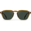 image:imageWearMe Pro Mens Polarized Square Sunglasses  Wide Fit Retro Style UV400 Lightweight Frame for Driving amp Daily WearSunset Tortoise  Smoke Green Lens