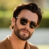 image:imageWearMe Pro Mens Polarized Square Sunglasses  Wide Fit Retro Style UV400 Lightweight Frame for Driving amp Daily WearSunset Tortoise  Smoke Green Lens