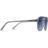 image:imageWearMe Pro Polarized Aviator Classic Double Bridge Womens SunglassesCrystal Mist  Gradient Blue Lens