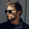image:imageWearMe Pro Polarized Classic Retro Flat Square Unisex SunglassesBlackTriple Black Lens