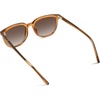 image:imageWearMe Pro Polarized Classic Retro Flat Square Unisex SunglassesBrown Pattern  Brown Lens