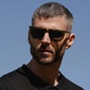 image:imageWearMe Pro Polarized Classic Retro Flat Square Unisex SunglassesEmerald Green Frame  Black Lens
