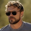 image:imageWearMe Pro Polarized Modern Aviator OneBridge Square Mens SunglassesCrystal Brown  Brown Lens