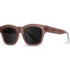 image:imageWearMe Pro Polarized Square Sunglasses for Women Featuring an Oversized Thick Frame and Lenses with UV ProtectionBrown Matte  Black Lens