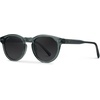 image:imageWearMe Pro Round Polarized Sunglasses for Women  Retro Classic UV400 Protection for Driving amp Everyday WearCrystal Blue Frame  Smoke Lens