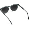 image:imageWearMe Pro Round Polarized Sunglasses for Women  Retro Classic UV400 Protection for Driving amp Everyday WearCrystal Blue Frame  Smoke Lens