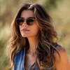 image:imageWearMe Pro Round Polarized Sunglasses for Women  Retro Classic UV400 Protection for Driving amp Everyday WearLight Crystal Brown  Brown Lens