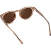 image:imageWearMe Pro Round Polarized Sunglasses for Women  Retro Classic UV400 Protection for Driving amp Everyday WearLight Crystal Brown  Brown Lens