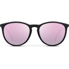 image:imageWearMe Pro Round Polarized Sunglasses for Women  UV400 Protection Lightweight Frame Vintage Retro StyleBlack FrameMirror Pink Lens