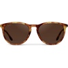 image:imageWearMe Pro Round Polarized Sunglasses for Women  UV400 Protection Lightweight Frame Vintage Retro StyleMaple Tortoise  Brown Lens