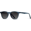 image:imageWearMe Pro WMP Eyewear  Classic Round Polarized Sunglasses for Men  Retro Design with UV ProtectionCrystal Cobalt  Black Gradient Lens