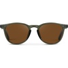 image:imageWearMe Pro WMP Eyewear  Classic Round Polarized Sunglasses for Men  Retro Design with UV ProtectionCrystal Sage  Brown Lens
