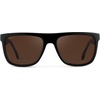 image:imageWearMe Pro WMP Eyewear  Mens Bold FlatTop Square Sunglasses Polarized Lenses 100 UV Protection Lightweight amp DurableBlack  Brown Lens