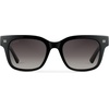 image:imageWearMe Pro WMP Eyewear  Mens Classic Square Sunglasses Lightweight Acetate Frame with Polarized Lenses 100 UV ProtectionBlack  Grey Gradient Lens