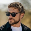 image:imageWearMe Pro WMP Eyewear  Mens Polarized Modern Rounded Square SunglassesBlack Frame  Black Lens