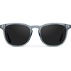 image:imageWearMe Pro WMP Eyewear  Mens Polarized Modern Rounded Square SunglassesCrystal Cadet Grey Frame  Black Lens
